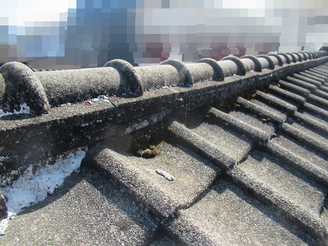 甲府市　屋根葺き替え工事